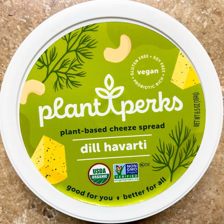 photo of Plant Perks Dill Havarti Cheese Spread shared by @monikitty on  13 Dec 2022 - review
