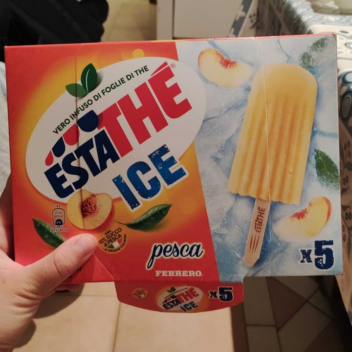 photo of Estathé Estathe Ice Ghiaccioli stecco shared by @magistrapapera on  20 Jun 2022 - review