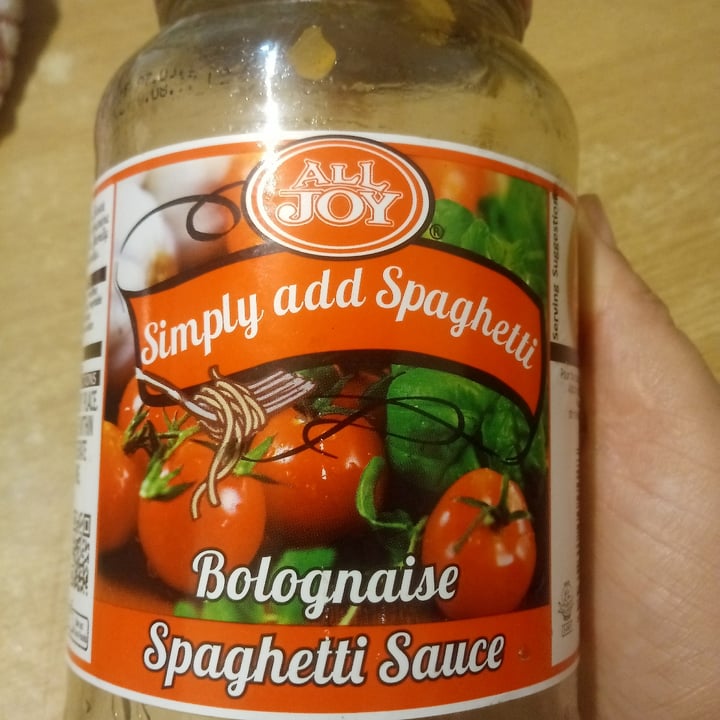 photo of All Joy Bolognaise Spaghetti Sauce shared by @ladyhawke32 on  02 Feb 2021 - review