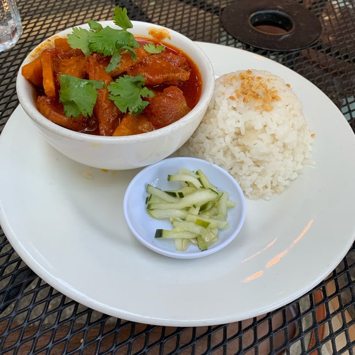 review photo of Top Burmese Tofu Curry with Coconut Rice shared by @callum on 20 Sep 2022 - review