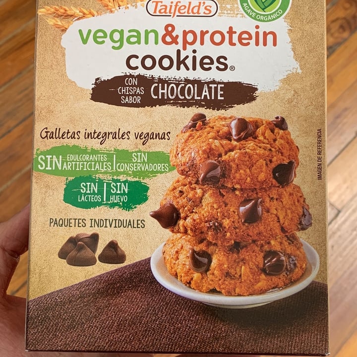 review photo of Taifeld’s Vegan & Protein Cookies con Chispas de Chocolate shared by @erikvalentino on 11 Aug 2022 - review
