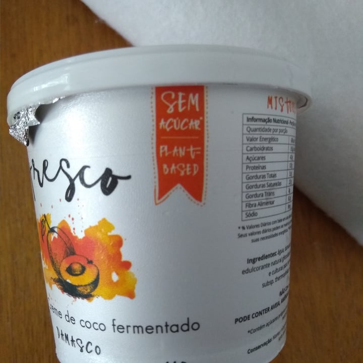 review photo of Fresco IOGveg - creme de coco fermentado sabor damasco shared by @mariaaparecida on 10 May 2022 - review