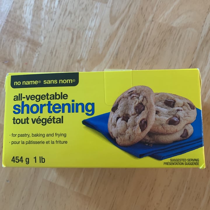 photo of No Name Sans Nom All Vegetable Shortening shared by @gordjac1964 on  16 Jun 2021 - review
