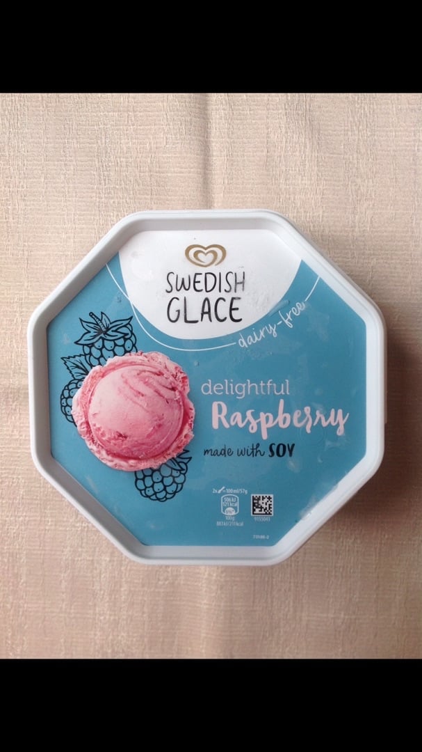 photo of Swedish Glace raspberry ice cream shared by @elenii on  04 Apr 2020 - review