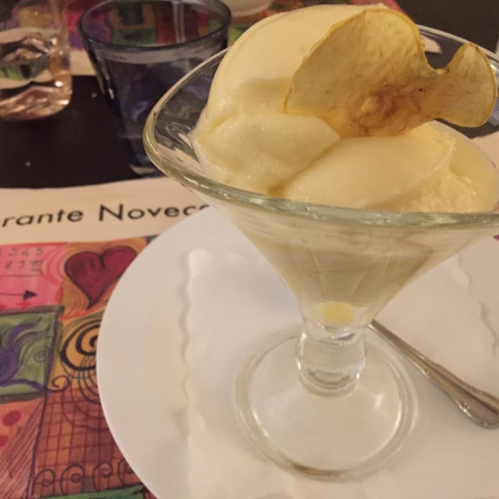 review photo of Ristorante Novecento dell'Hotel Rovereto Sorbetto All’Ananas shared by @soniamiao on 02 Mar 2022 - review