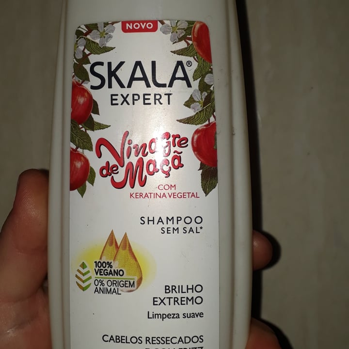 review photo of Skala Shampoo com vinagre de maçã shared by @claudiafialka on 06 Oct 2022 - review