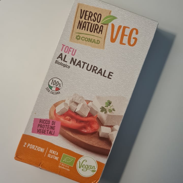 photo of Verso Natura Conad Veg Tofu al naturale shared by @fedelups on  29 Apr 2022 - review