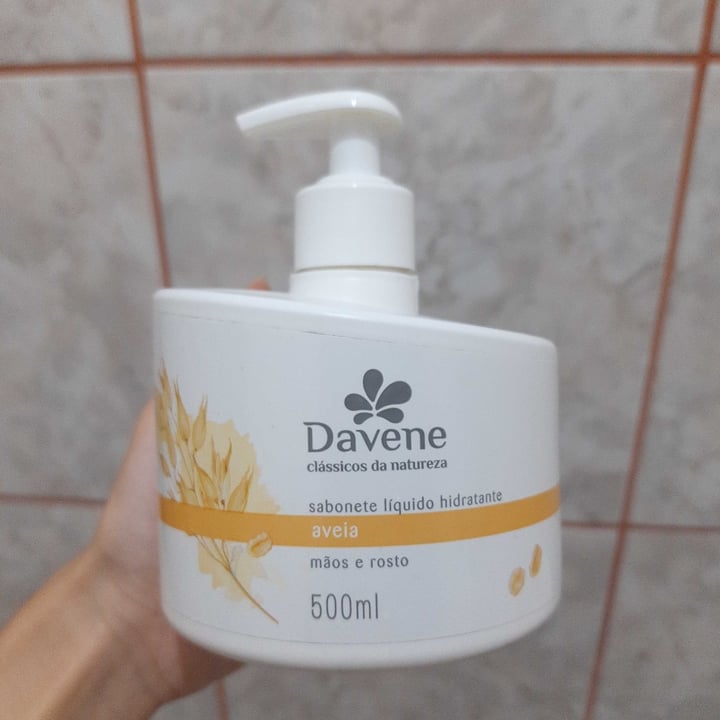 photo of Davene Sabonete Líquido Aveia shared by @brunaismerio on  05 Sep 2021 - review