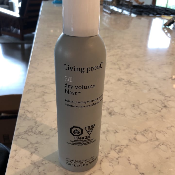 photo of Living Proof Full dry volume blast shared by @threelittlebirdsfarm on  09 Jul 2021 - review