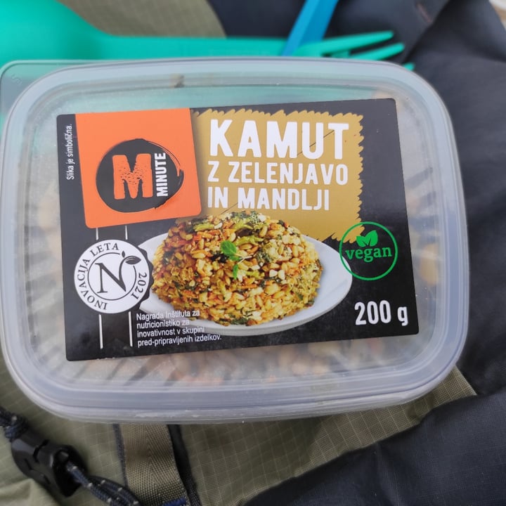photo of Minute Kamut with vegetables and almonds shared by @aalis on  30 Aug 2022 - review