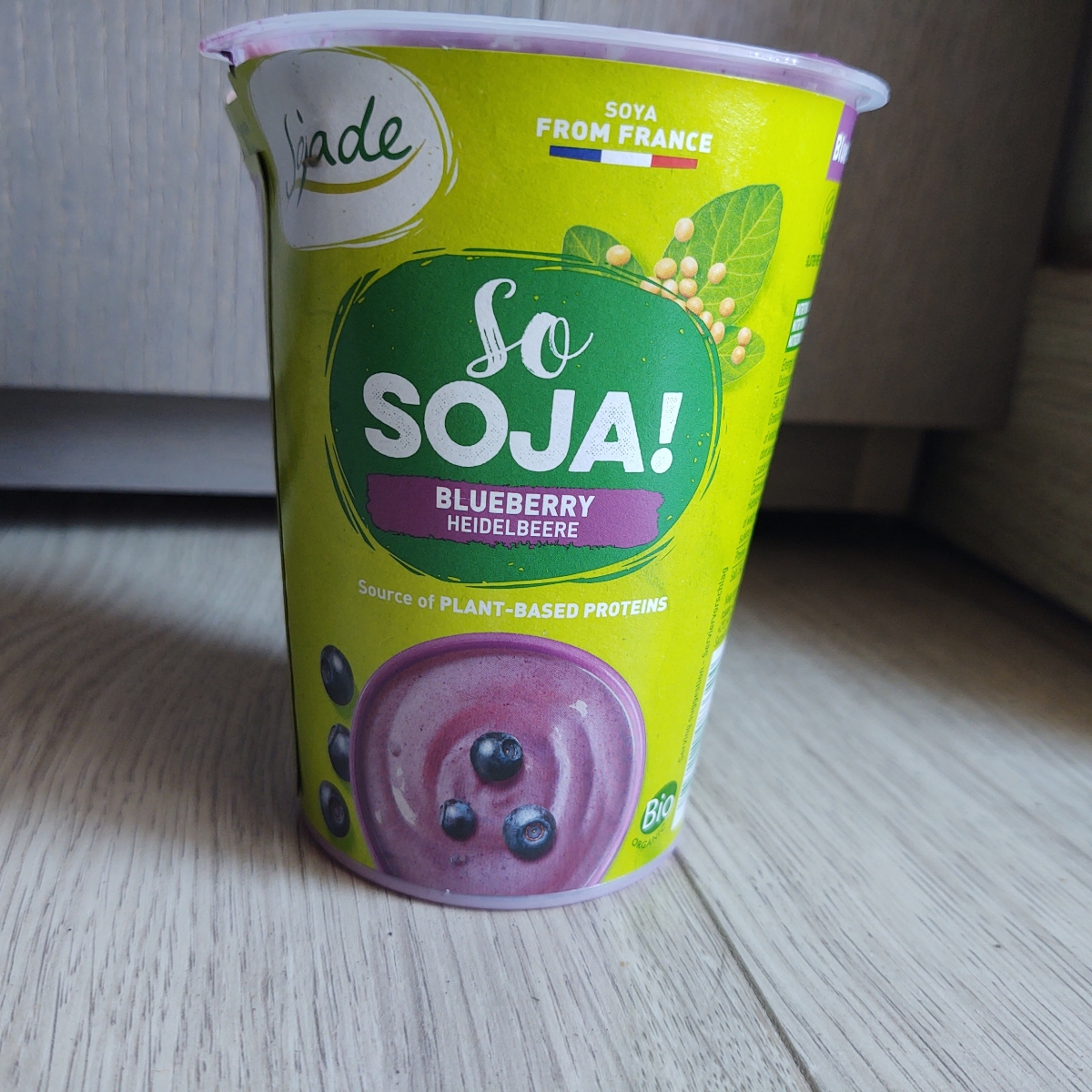 Sojade So Soja! Blueberry Heidelbeere Soya Yogurt alternative 400g