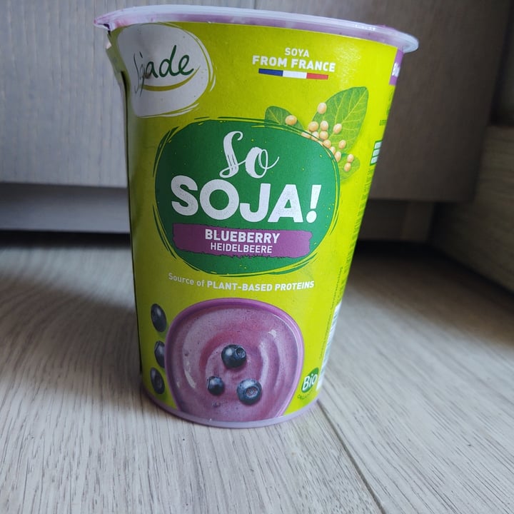 photo of Sojade So Soja! Blueberry - Heidelbeere Soya Yogurt alternative 400g shared by @leniv on  24 Apr 2021 - review