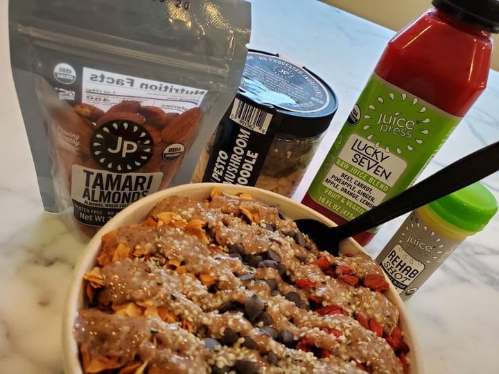 photo of Juice Press Blueberry Acai Bowl shared by @lennyharold on  31 Dec 2019 - review