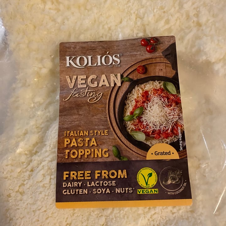 photo of Kolios Vegan Fasting Pasta Topping shared by @veggieburger on  06 Oct 2020 - review