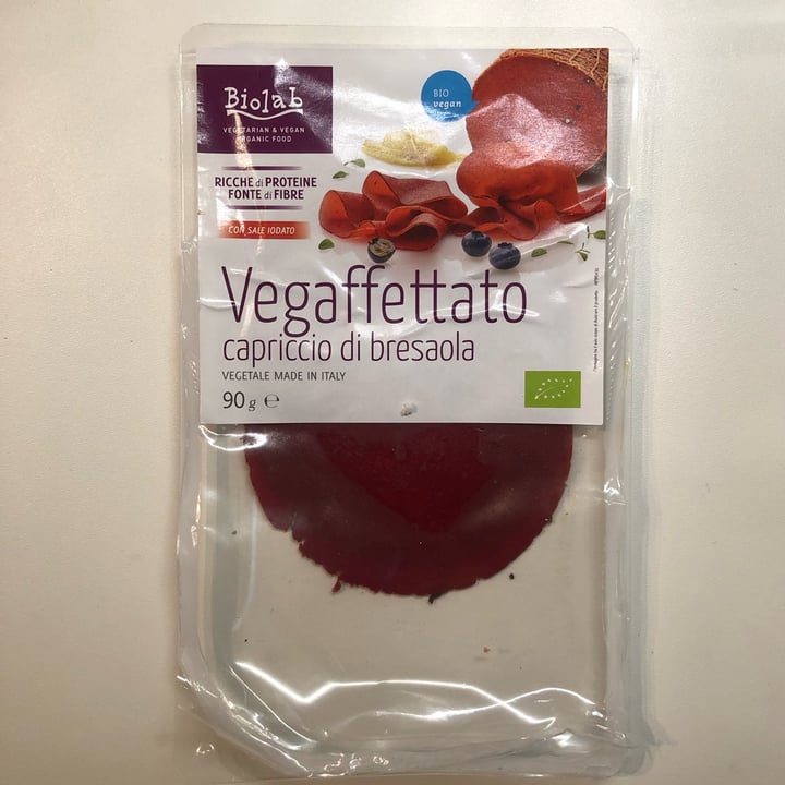 photo of Biolab Affettato vegano bresaola shared by @pammm on  18 Mar 2022 - review