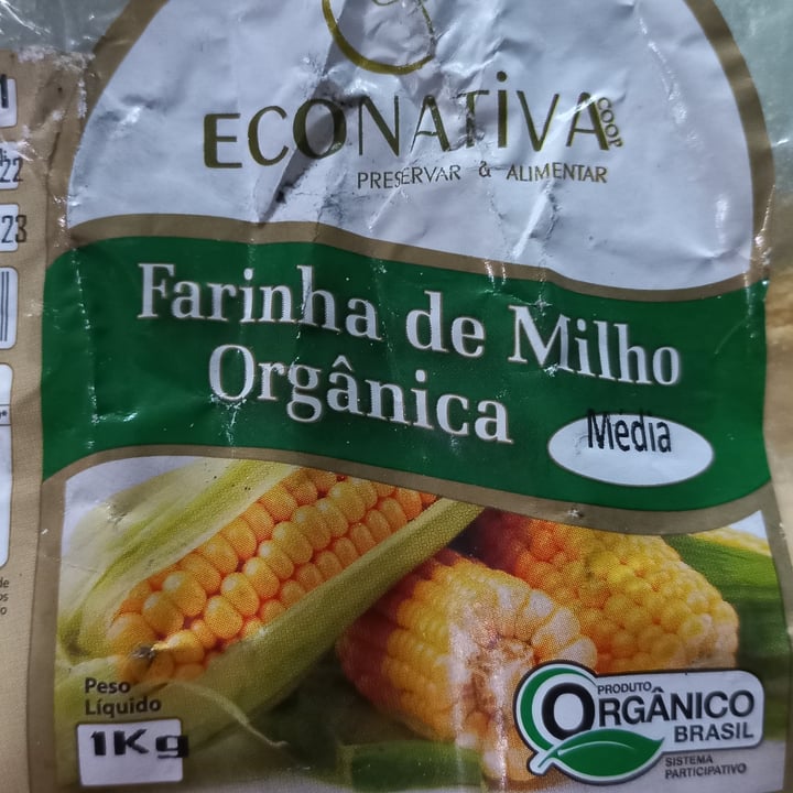 review photo of Econativa Farinha de milho Orgânica shared by @karinarecicleide on 20 Oct 2022 - review