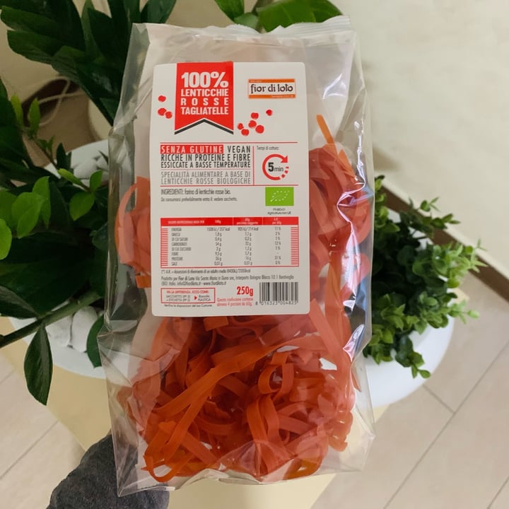 photo of Fior di Loto Tagliatelle alle lenticchie shared by @bibiguigui on  16 Mar 2022 - review