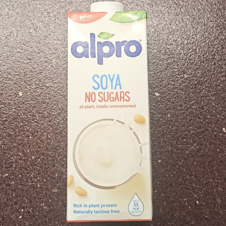 photo of Alpro Organic Soya No Sugar shared by @annamiou on  26 Jun 2022 - review