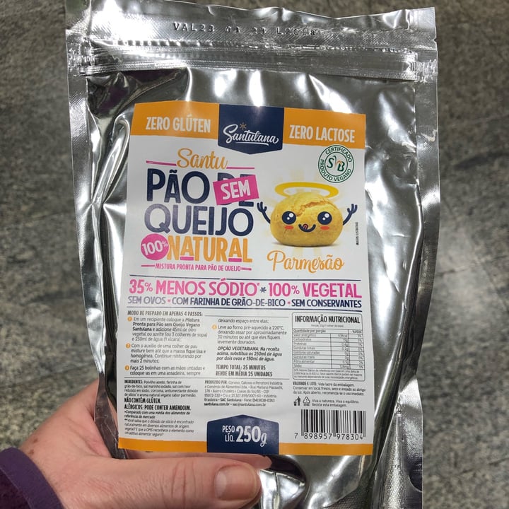 review photo of Santulana Pao de Queijo - Cheese Bread Powder shared by @glauciaboner on 13 May 2022 - review