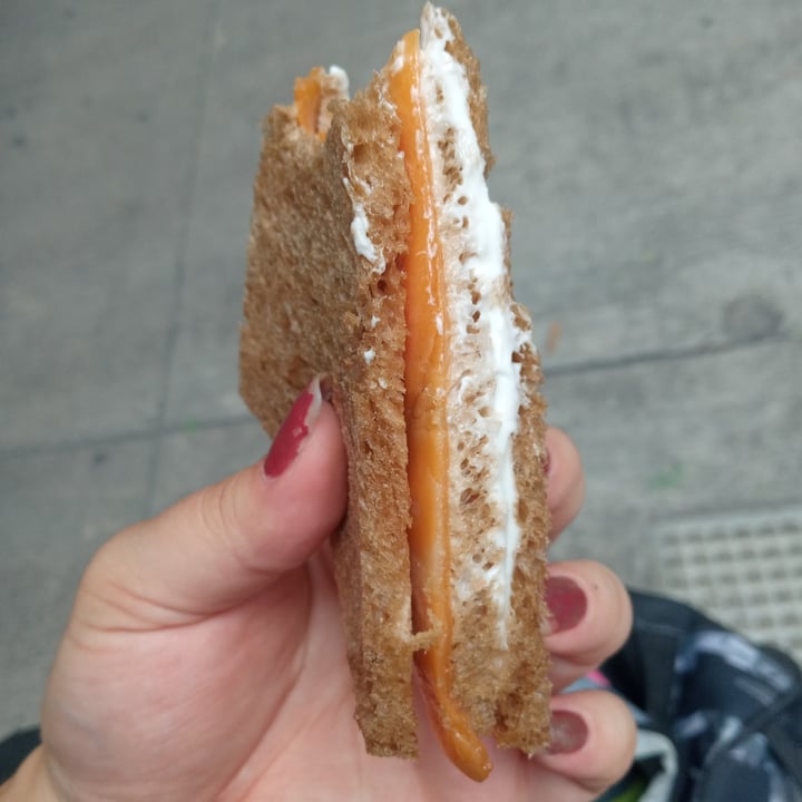 photo of Veganya Sandwich de miga Salmón shared by @flor-camilo on  15 Jan 2022 - review