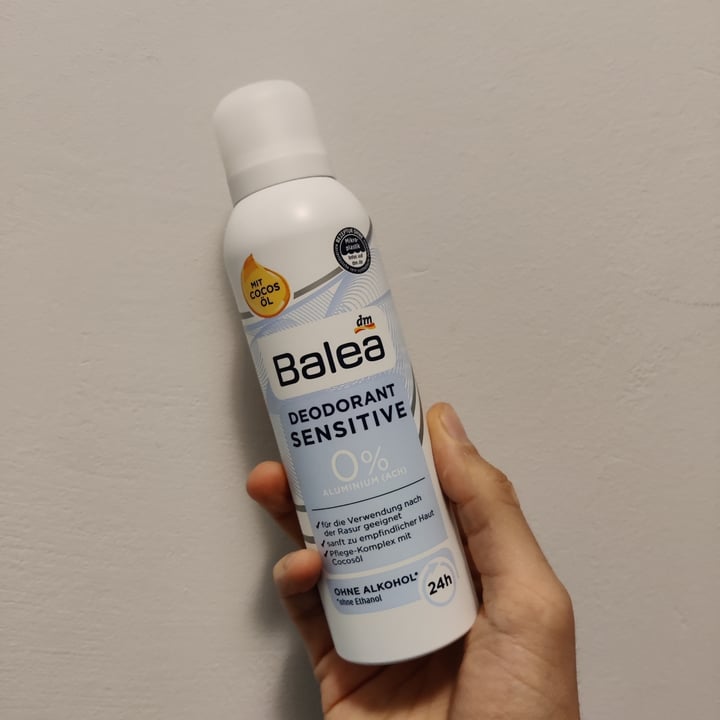 photo of Balea Deodorant Sensitive Spray shared by @eeele on  01 Apr 2022 - review