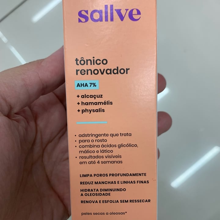 photo of Sallve Tonico renovador shared by @maristea on  11 Sep 2022 - review