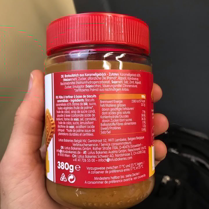 review photo of Lotus Biscoff Crunchy Spread shared by @david- on 02 Feb 2021 - review
