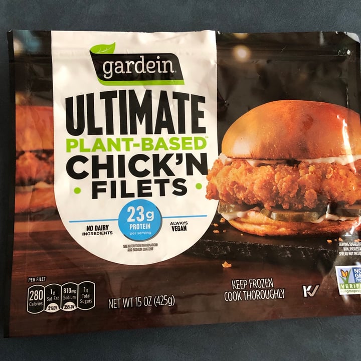 photo of Gardein Ultimate Plant-Based Chick’n Filets shared by @annettej on  10 Aug 2021 - review