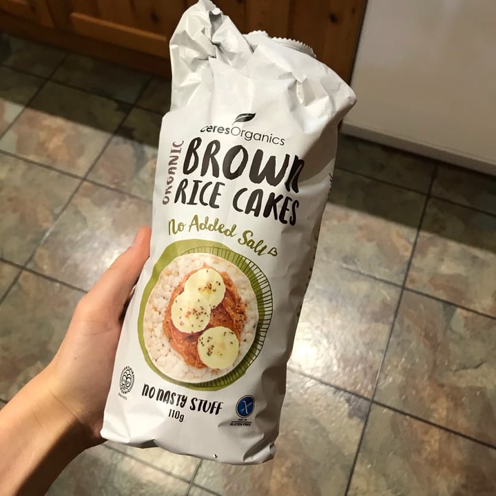 photo of Ceresorganics Organic Brown Rice Cake shared by @hallejorj on  29 Apr 2020 - review