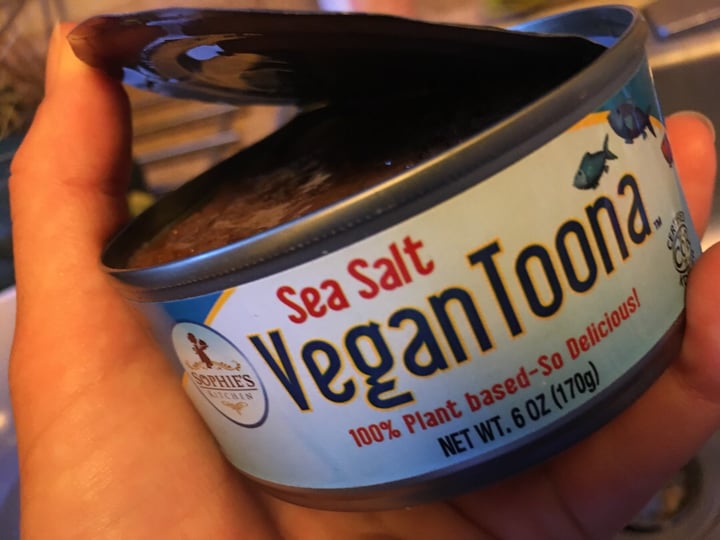 photo of Sophie's Kitchen Vegan Toona Sea Salt shared by @katiewink on  27 Sep 2018 - review