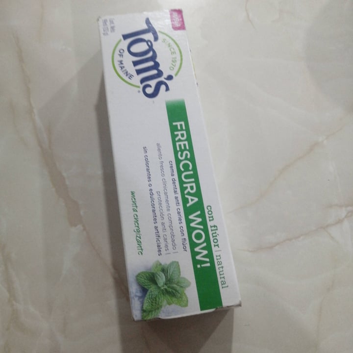 review photo of Tom's of Maine Frescura Wow! Con flúor menta energizarte shared by @verolu on 04 Aug 2021 - review
