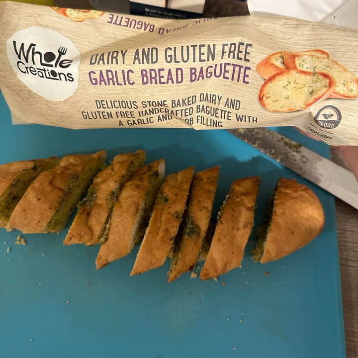 photo of Whole Creations Garlic Bread Baguette shared by @shauny on  24 Nov 2022 - review