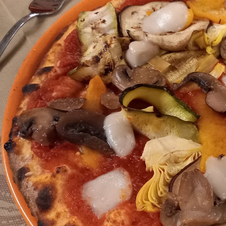 review photo of Rossobirra di Acciai Marcella Pizza Verdure E Mozzarella Di Riso shared by @michele78 on 20 Jul 2021 - review