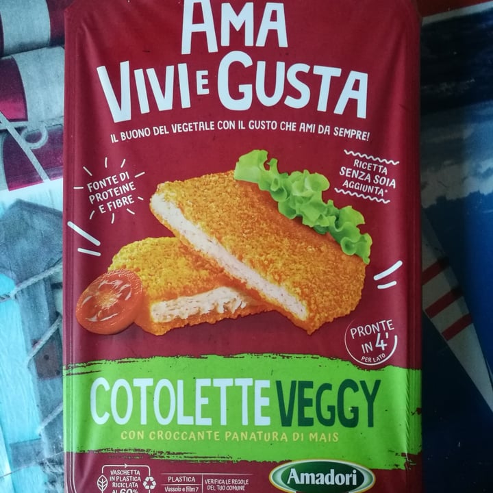 photo of Amadori Cotolette Veggie shared by @claudiaromeo on  21 Sep 2022 - review