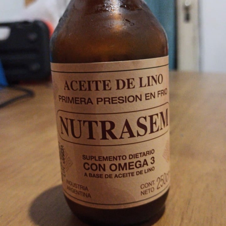 photo of Nutrasem Aceite De Lino shared by @efe3199 on  11 Jun 2020 - review