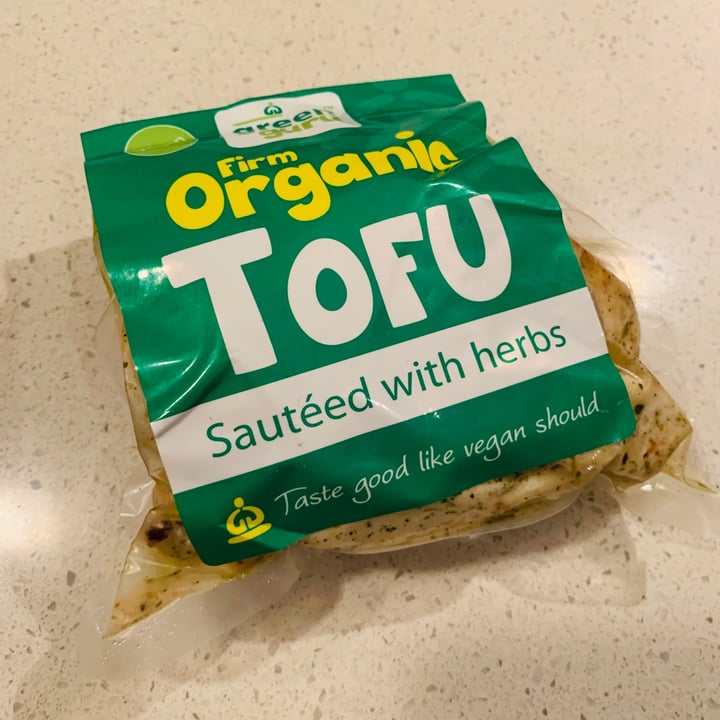 photo of Green Guru Firm Organic Tofu Sauteéd With Herbs shared by @lydiatait on  05 Aug 2020 - review