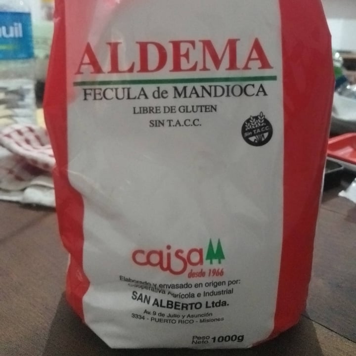 photo of Aldema Fécula de mandioca shared by @melicuerva on  12 Oct 2022 - review