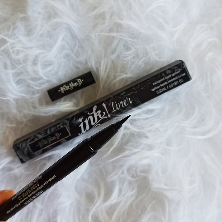 photo of KVD Beauty Ink liner trooper black shared by @enclaveveggie on  14 Nov 2020 - review
