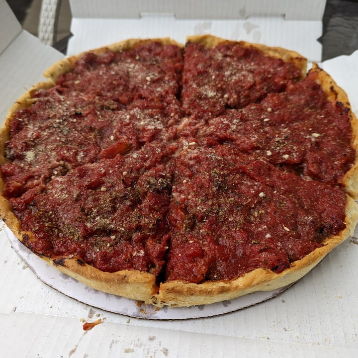 review photo of My Pi Pizza Vegan Deep-Dish Sausage Pizza shared by @jonok on 08 Oct 2022 - review