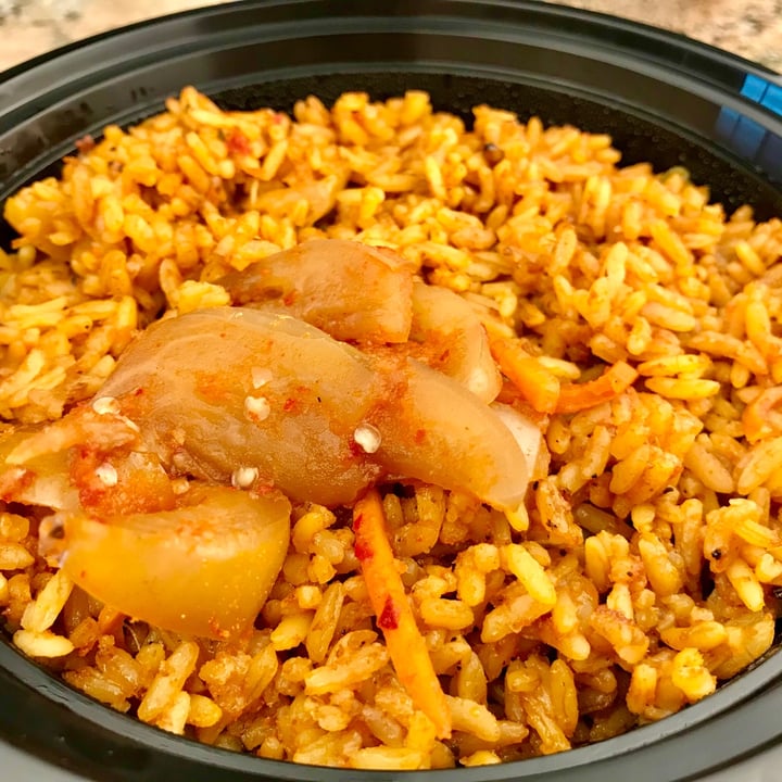 photo of AKADI PDX African Eggplant Kimchi Jollof Rice shared by @pdxveg on  06 Oct 2020 - review