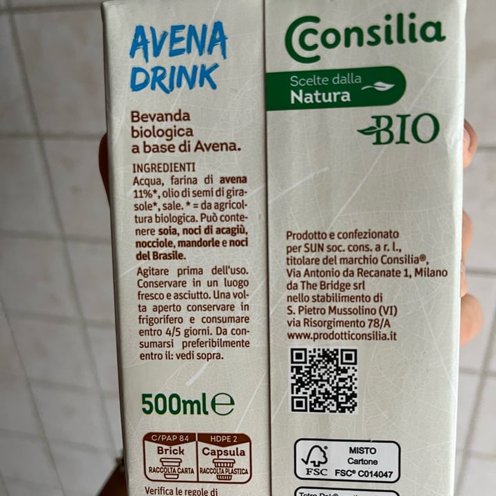 photo of Consilia Avena Drink Bio shared by @giuliettaveg on  22 Aug 2022 - review