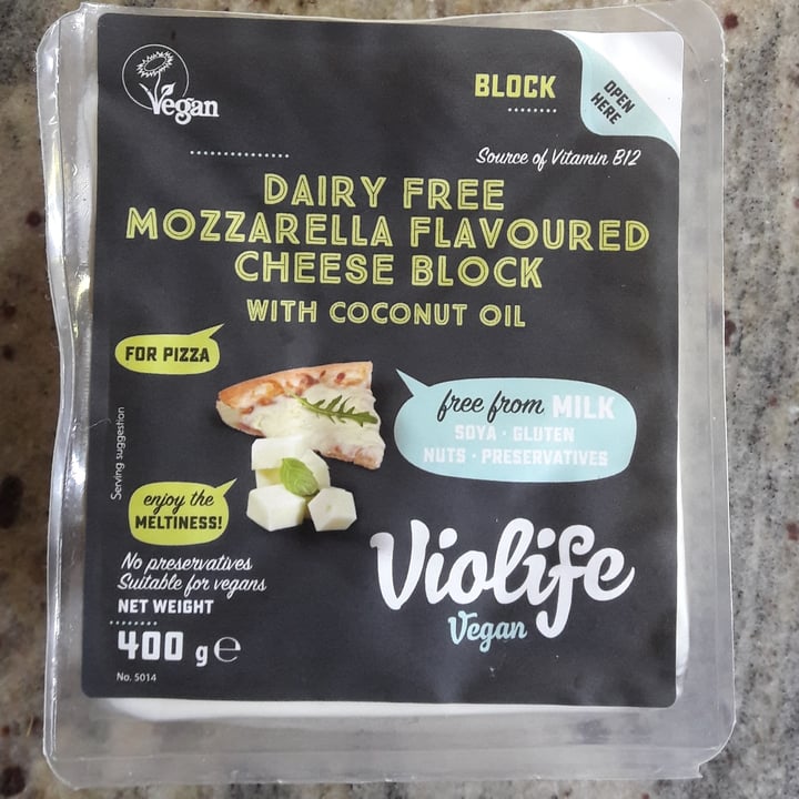 photo of Violife Mozzarella Flavor Block shared by @deepsouthvegan on  03 Jun 2020 - review