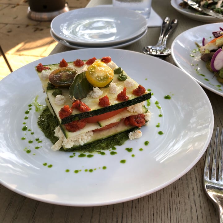 photo of Oliver's Heirloom Tomato Tower shared by @evolotus on  02 Jul 2019 - review