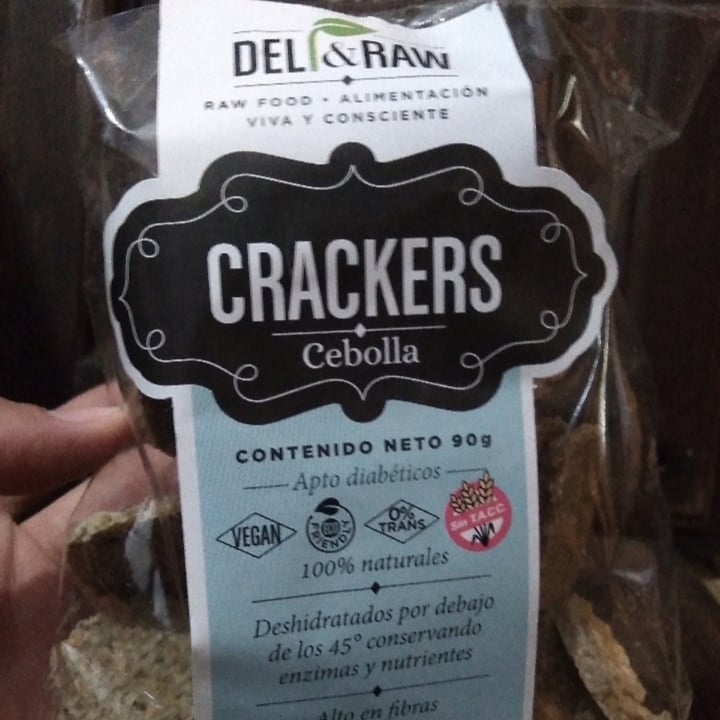 photo of Deli & Raw Crackers De Cebolla shared by @taniasch on  05 Nov 2022 - review