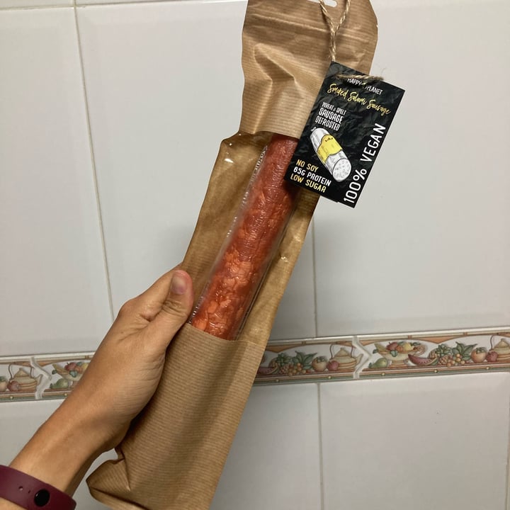 review photo of Happy V Planet Vegan Hardwood Smoked Salami shared by @marianaimb on 27 Oct 2021 - review