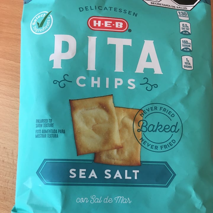 photo of H-E-B Pita Chips shared by @jesuscarrillo on  14 Sep 2021 - review
