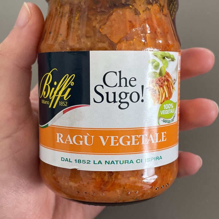 review photo of Biffi Che Sugo! Ragù Vegetale (in vetro) shared by @mariabertagnoli on 15 Mar 2022 - review