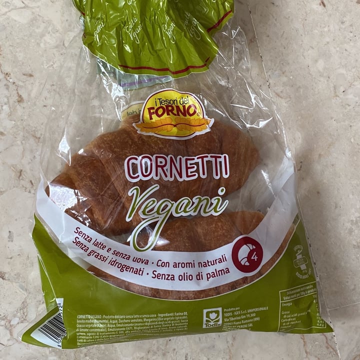 photo of I tesori del forno Cornetti vegani shared by @valesau1980 on  14 Jan 2022 - review