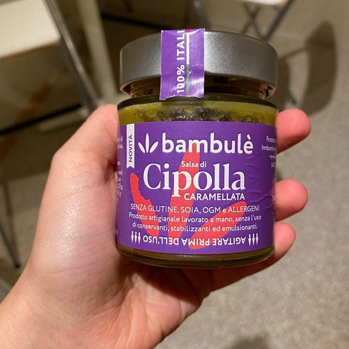 photo of Bambulè Salsa di cipolla caramellata shared by @fiore2812 on  04 Dec 2021 - review