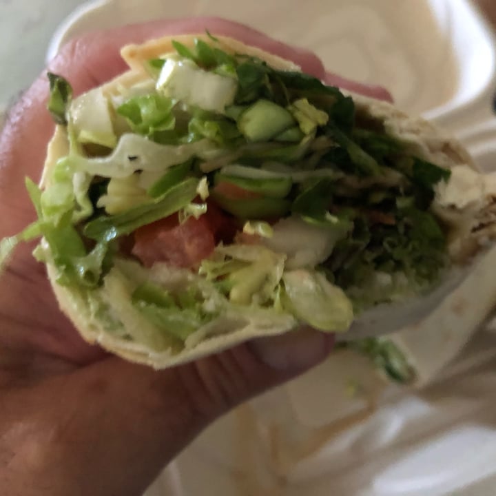 photo of Sprout Vegan Cafe Veggie Wrap shared by @raatz on  08 Aug 2022 - review